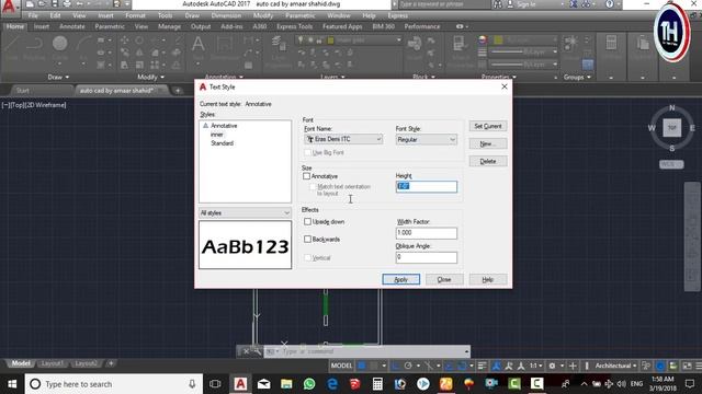 Autocad In Urdu/Hindi/Lecture 26/Project Part7/Texting in autocad|(p-1)Tutorials Hous смотреть онлайн