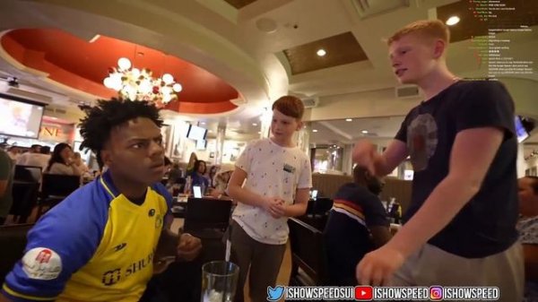 iShowSpeed Tries The MESSI BURGER.. 😂