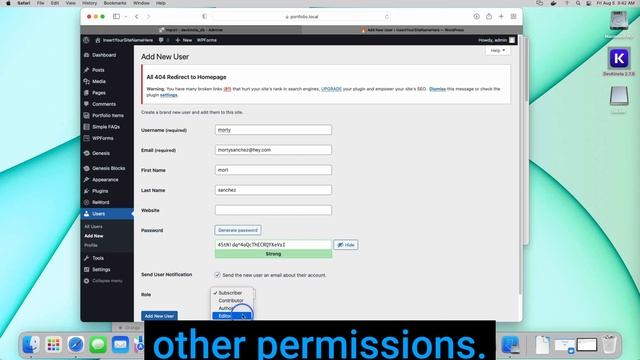 6. WordPress Users смотреть онлайн