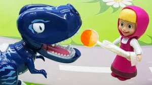 Мультики для детей с игрушками Маша и Дракон! Новые мультфильмы 2021..mp4