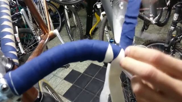 Обмотка руля велосипеда "Арлекин" | Harlequin handlebar wrap pattern смотреть онлайн