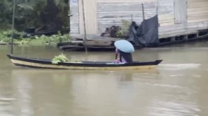 Плавучий рынок. Индонезия.