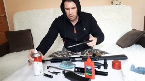 чистка АВТОМАТА (АК-74-М) для хранения