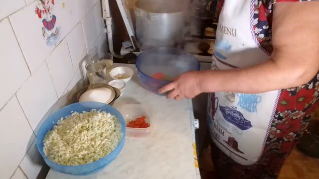 Перец фаршированный капустой на зиму смотреть онлайн