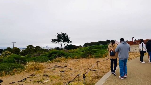 Golden Gate Bridge San Francisco,California Walk Around Tour #goldengatebridge #sanfrancisco смотреть онлайн