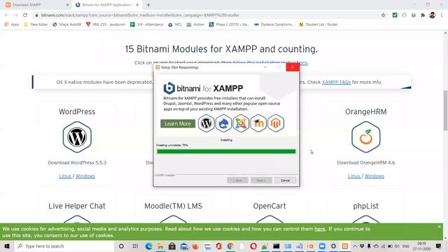 XAMPP Server Installation || Telugu || SRKR смотреть онлайн