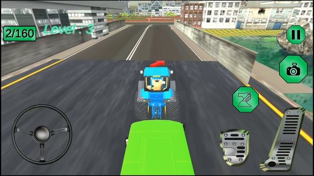 Real Chained Tractor Towing Rescue 2019 - Android Gameplay смотреть онлайн