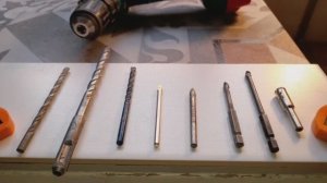 Сверла по плитке и кафелю. Тестируем на керамограните.