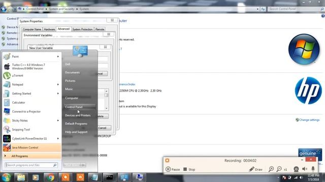 How to install java & set path file Windows 7/8/10 [100% Working] Link in Description смотреть онлайн
