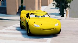 Epic Escape From The Lightning McQueen Spider Eater & Car Cartoons Eater | McQueen VS McQueen