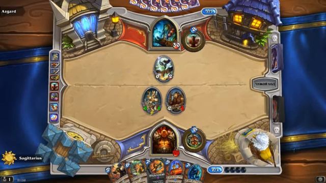 HearthStone - Стандартная игра - Воин\Warrior - Воин стал ещё новее и сильнее:) смотреть онлайн