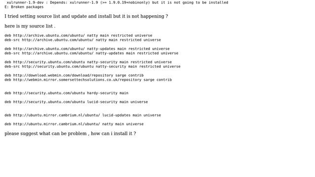 Ubuntu: How do I install xulrunner for mongodb? смотреть онлайн
