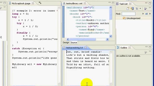 Using the Eclipse Workbench - Lesson 1 смотреть онлайн