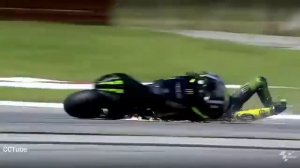 Мото падения на гонках   Moto Crash