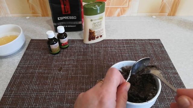 Кофейный скраб для тела / Своими руками /Натуральная косметика. смотреть онлайн
