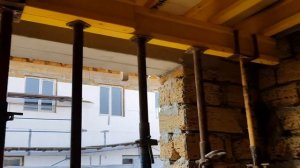 Как правильно Устанавливать  подпорные стойки под заливку перекрытия