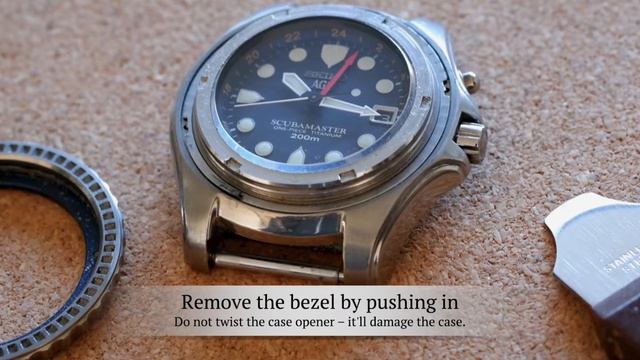 How to open a #Seiko monocoque (one-piece) watch case смотреть онлайн
