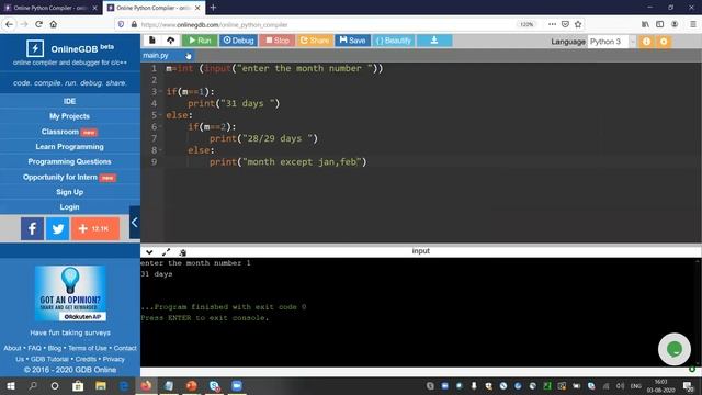 Chapter 2: IF, Nested IF block | Learn PYTHON in Easy Way | Python Tutorial | for Beginners | Codin смотреть онлайн