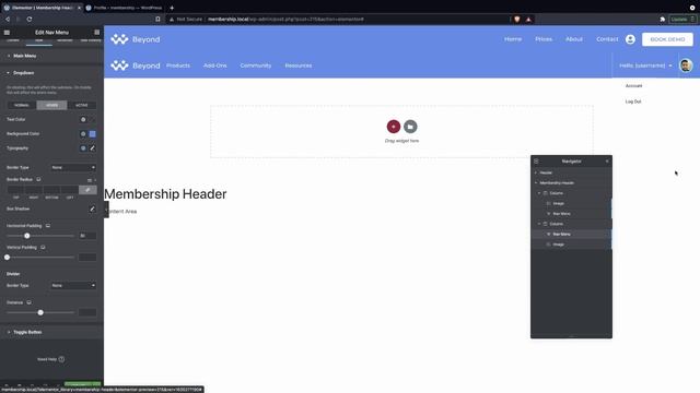 How To Create A Membership Header Using Elementor Pro For Logged In Users смотреть онлайн