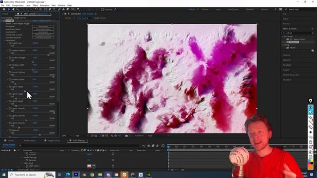 3D Displacement in After Effects - NOW POSSIBLE! смотреть онлайн