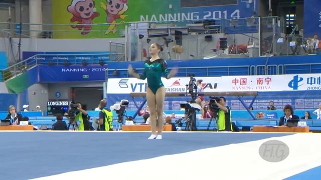MUSTAFINA Aliya RUS ( вольные упражнения) смотреть онлайн