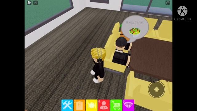 Играю в Роблокс в режим REstaurant Tycoon создал свой вресторан смотреть онлайн