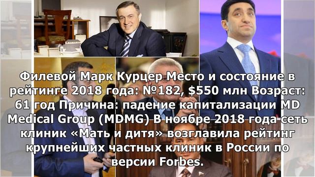 В списке не значатся: 8 бизнесменов, выбывших из российского рейтинга Forbes смотреть онлайн