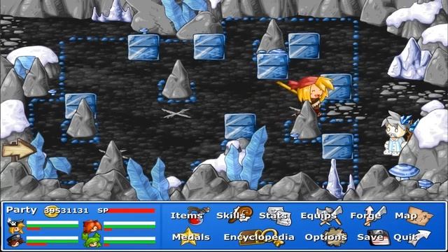 Epic Battle Fantasy 4 - Battle Mountain - Part 1 - Ice Puzzles D: смотреть онлайн