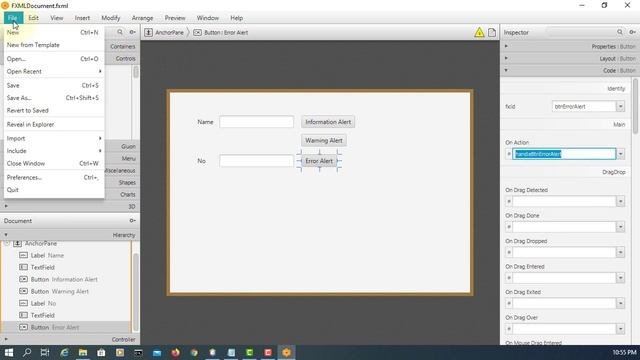 JavaFX Tutorial 51 - Alert смотреть онлайн