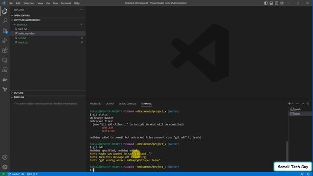 How to STAGE A FILE in Git смотреть онлайн