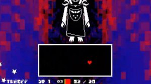 бой с АЗРИЭЛЕМ | Undertale финал