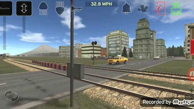 движ на двух переезжах часть 2 из 6. В игре train and rail simulator. смотреть онлайн