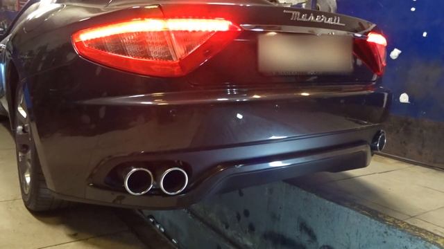 Спортивные глушители на maserati granturismo смотреть онлайн