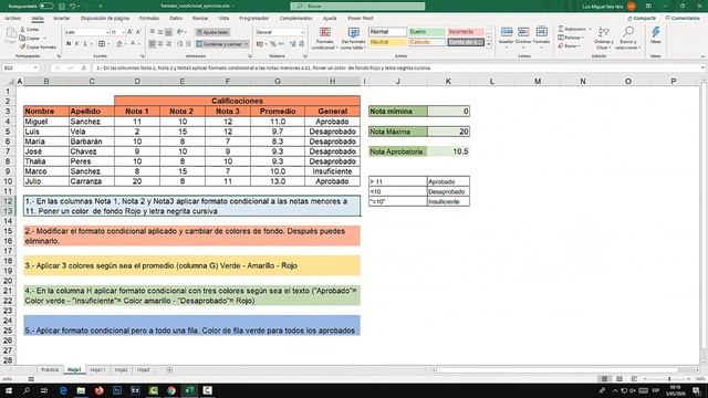12 | Como usar el formato condicional en Excel смотреть онлайн