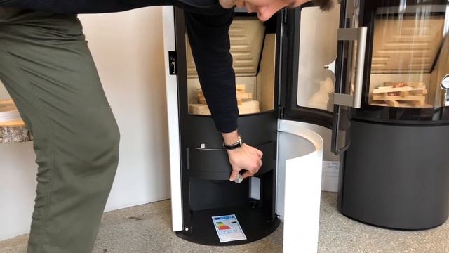 обзор печи камина HWAM 3120m WHITE smart control смотреть онлайн