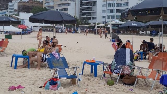 LEBLON BEACH WALK TOUR 4K BRAZIL