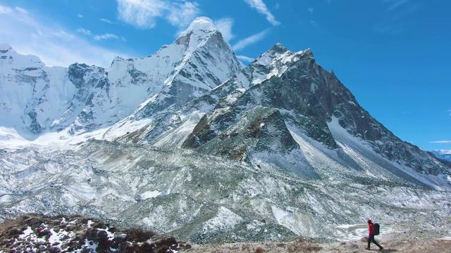 FLYING OVER NEPAL 4K UHD - Relaxing Music Along With Beautiful Nature Videos - 4K UHD TV смотреть онлайн