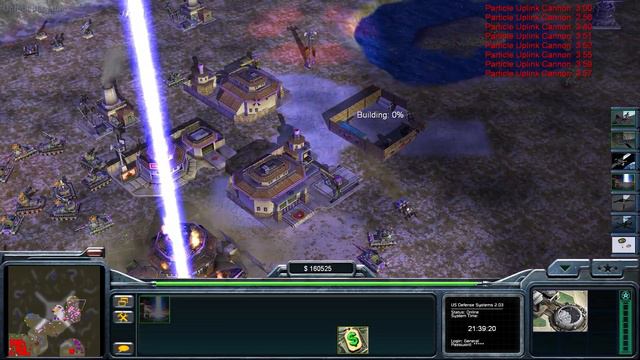 Command Conquer Generals Zero Hour Usa Laser 1 vs 7 Hard Generals (Cross) смотреть онлайн