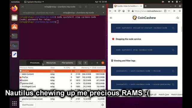 Building a Cardano relay node for ADA stake pool - Beginners guide смотреть онлайн