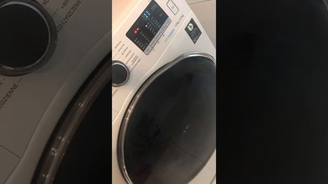 Samsung WD70J5A10AW - stuka przy wirowaniu смотреть онлайн