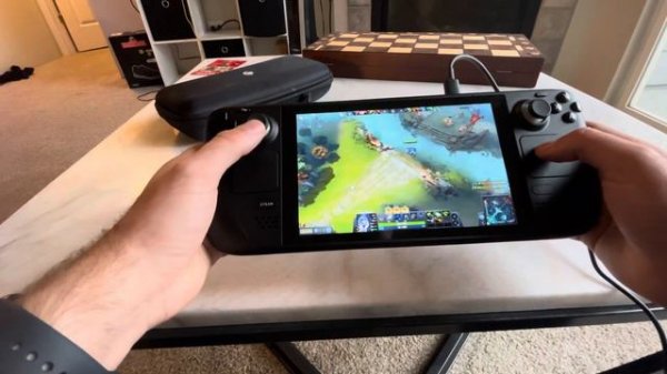 DOTA 2 on Steam Deck | Trackpad gameplay