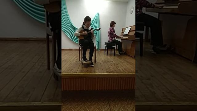 Борисова Кіра, 11 років. Ф. Бузоні "Віденський вальс". смотреть онлайн