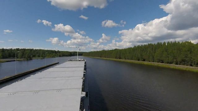 Saimaa Canal In 10 Minutes (GoPro Timelapse 4K UHD)