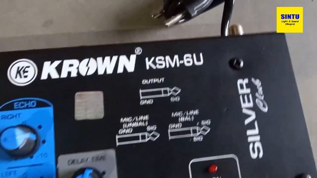 KROWN (KSM-6U) Audio Mixer Unboxing And Review @Sintu-Light-and-Sound смотреть онлайн