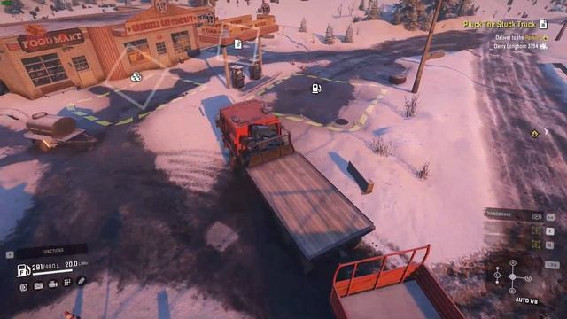 SnowRunner Real Basic 11 - Open White Valley смотреть онлайн