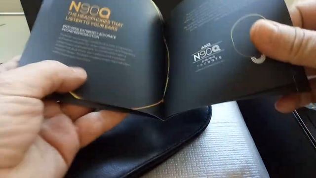 AKG N90Q headphones unboxing смотреть онлайн