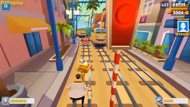 Subway Surfers World Tour 2018 - Venice Beach New Update -Boombot Robot - Gameplay Fullscreen HD смотреть онлайн