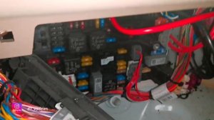 Автономка стала в аварийный режим Mercedes - Benz Actros..mp4