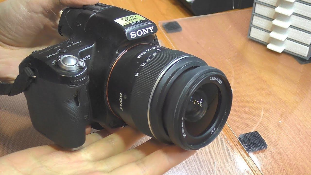 Не включается зеркалка Sony Alpha SLT-A35 смотреть онлайн