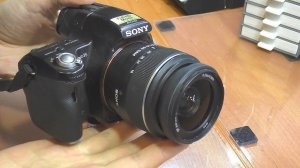 Не включается зеркалка Sony Alpha SLT-A35